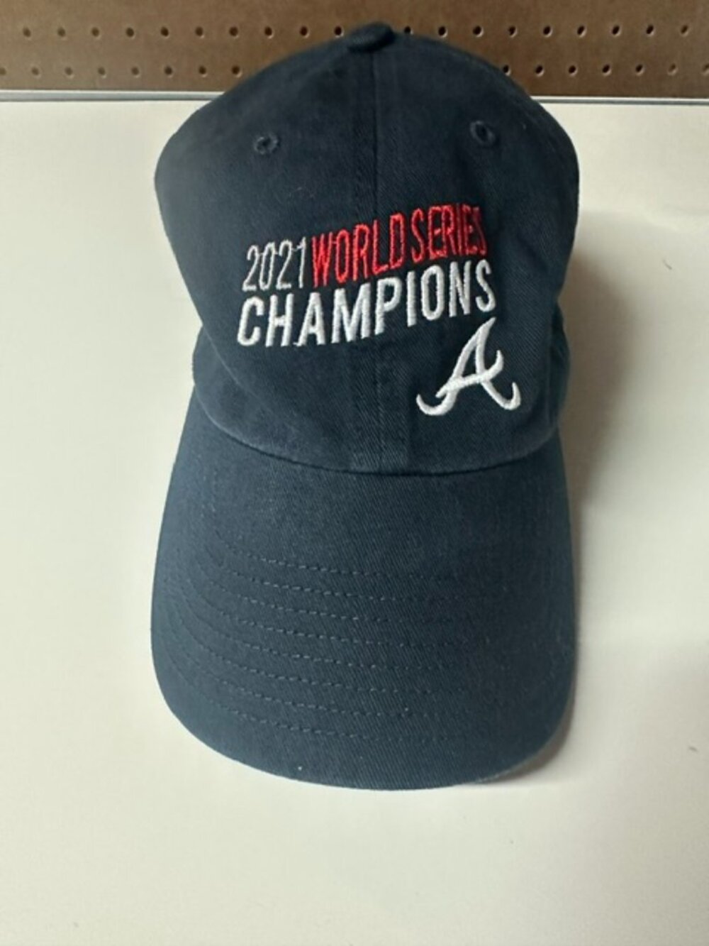 2021 ‘47 World Series Champions Atlanta Braves Navy Hat Ball Cap OSFA
